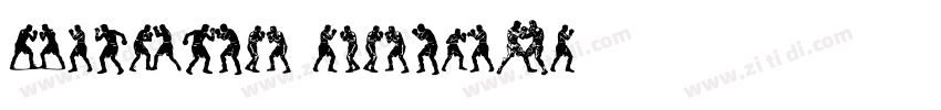BOXING Regular字体转换 BOXING Regular字体转换